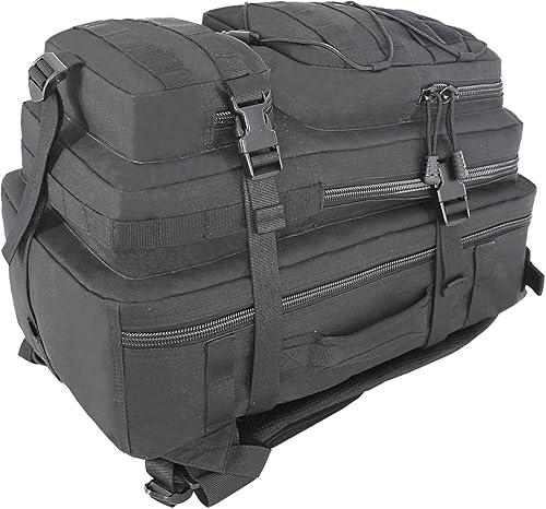 Miniatura 3 de MGFLASHFORCE Mochila táctica militar del ejército 3 días paquete de asalto Bug Out bolsa mochila de supervivencia al aire libre Molle mochila