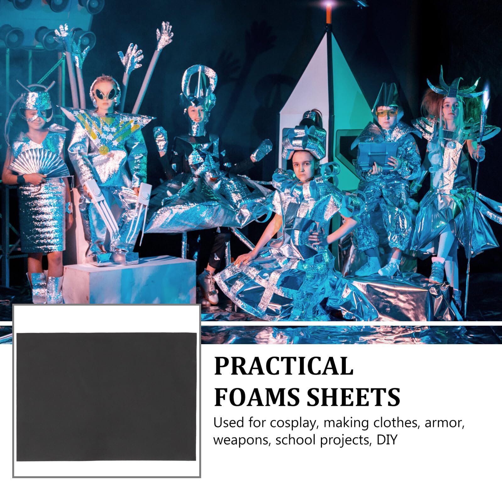DOITOOL 20 Piezas Espuma EVA para Manualidades Cosplay Material de Confección DIY con Grosores para Modelado Creativo