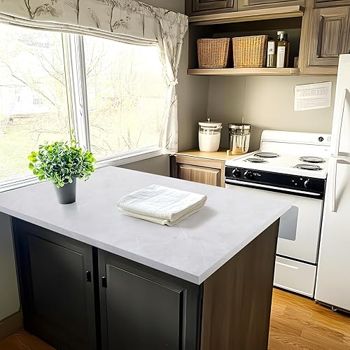 Miniatura 22 de Kaboon Mesa universal de 24 x 24 pulgadas, paquete de 2, solo encimera reversible de melamina, uso doméstico o comercial en interiores, 1 pulgada