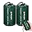 Zmoon Emergency Sleeping Bag Survival Bag, Portable Waterproof Thermal Bivy Sacks,Bivvy Bags,Camping Mylar Sleeping Bag Survival Gear Emergency Blankets Survival Shelter (Green Pack of 2)
