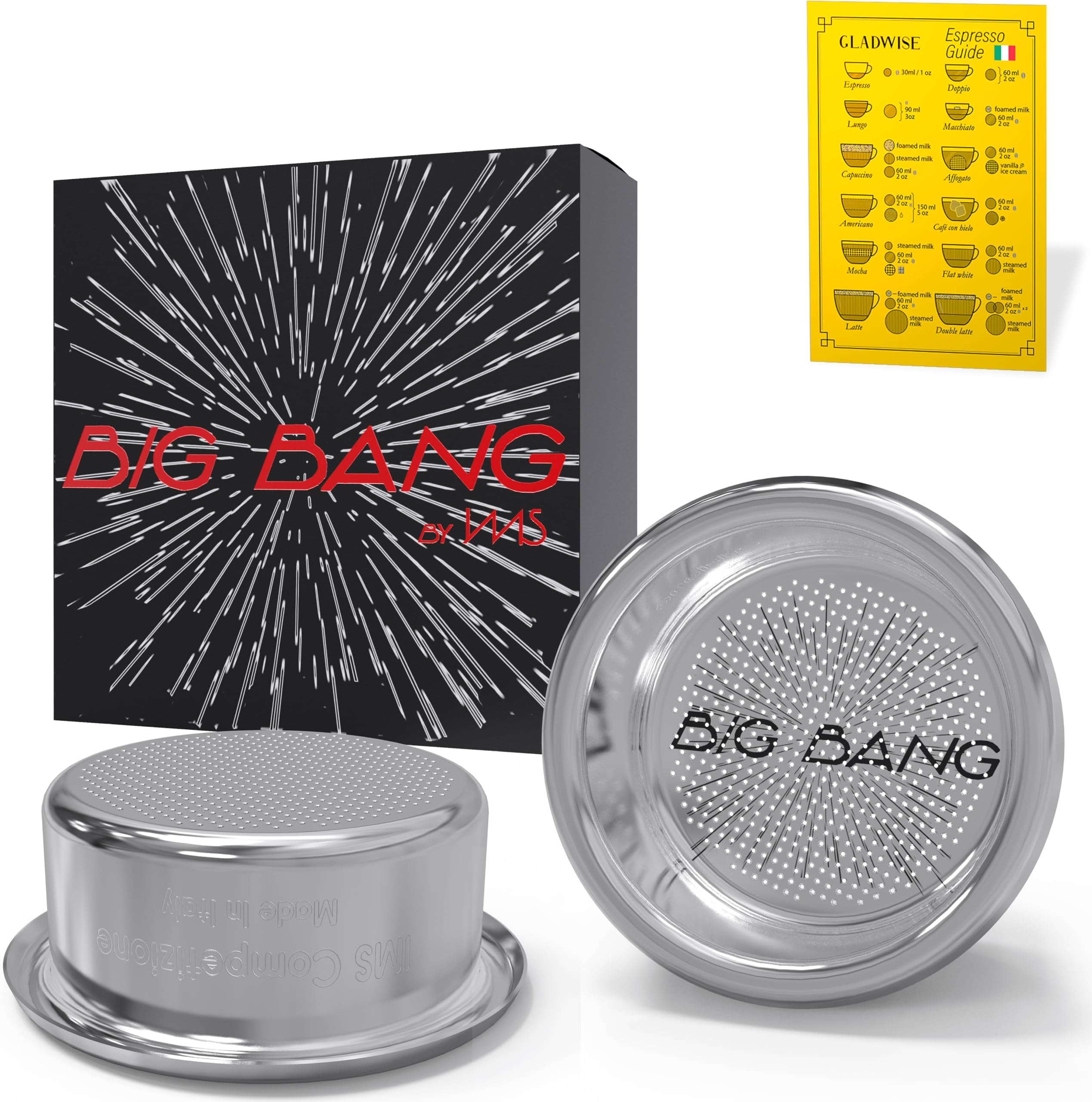 IMS BIG BANG Basket for 58mm Portafilters 1820 Grams