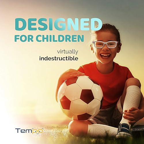 Miniatura 9 de Tempo Gafas irrompibles para niños - Gafas de moda flexibles para niños - 3005
