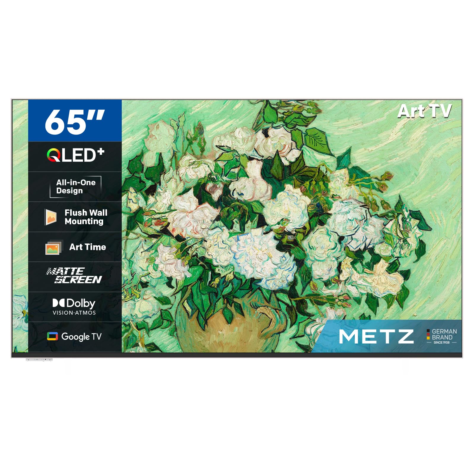 Metz QLED Art TV 65 Pollici UHD Smart - Dettaglio