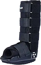 Dilepé Bota Imobilizadora Para Tornozelo Longa Pequeno Preto