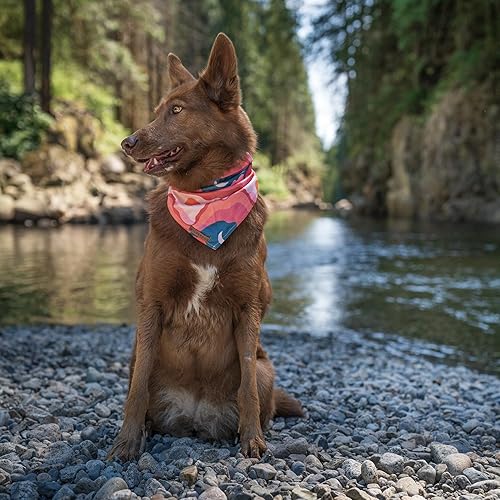 Miniatura 7 de Wilderdog Bandana para perro con material ligero de malla de mezcla de poliéster de secado rápido en Hazy