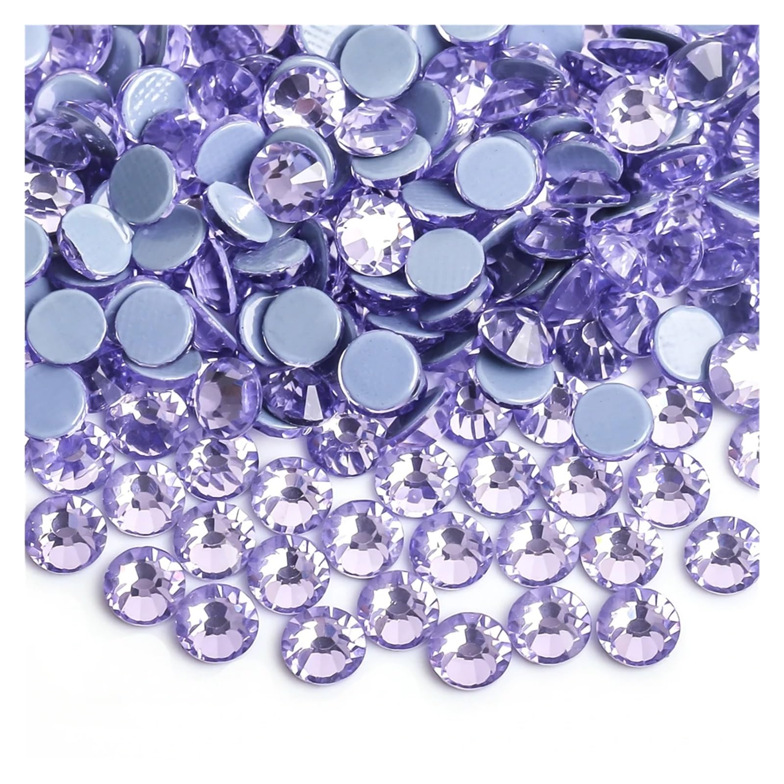 Strass hotfix thermocollants cristal Light Violet pour sublimer vos vestes et robes de soirée
