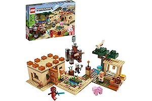 LEGO Minecraft The Illager Raid 21160:  Embark on an Adventuresome Minecraft Battle