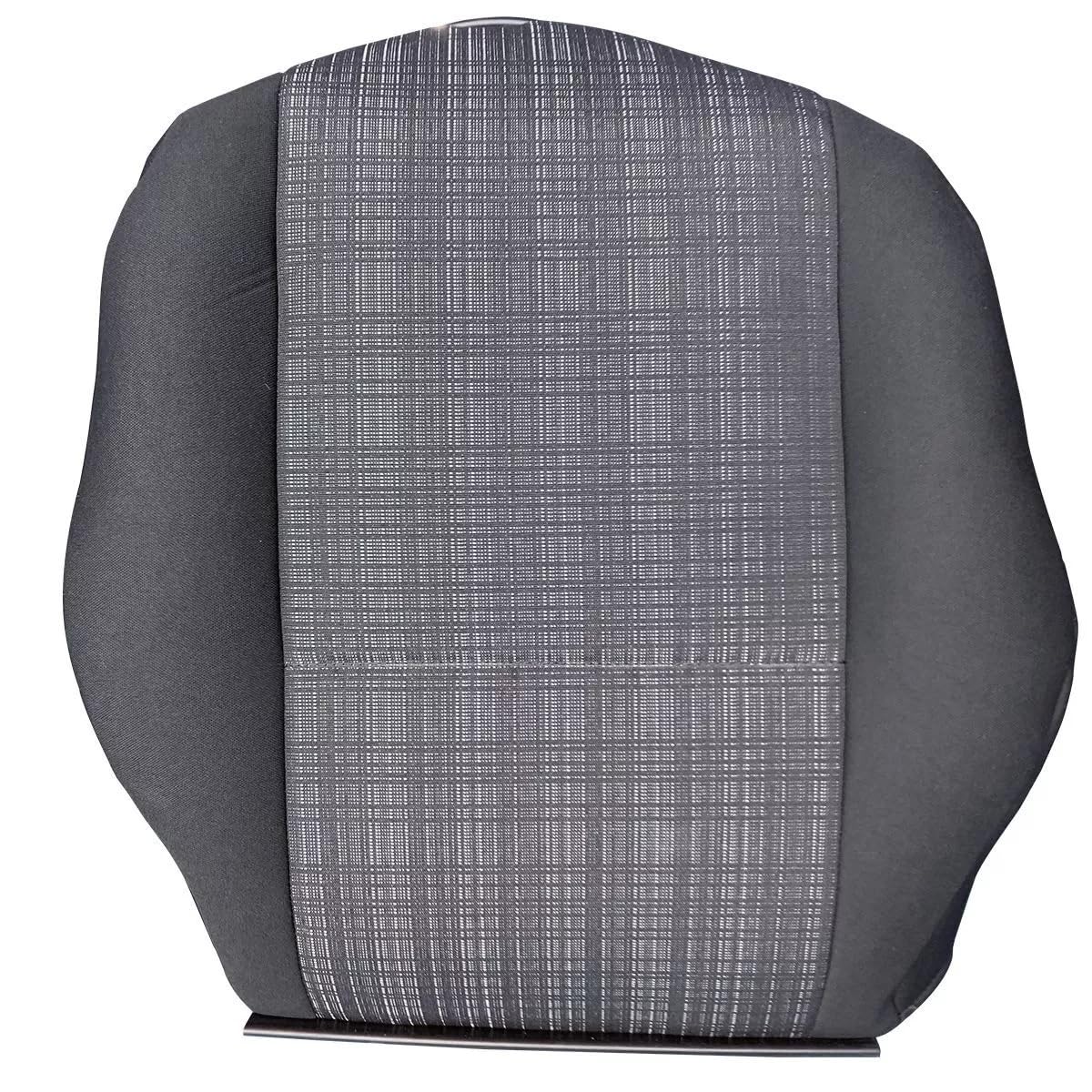 Générique Housse d'Assise Siège Conducteur Tissu Gris - Noir Premium Luxe Compatible avec Mercedes Sprinter W906 2014-2018