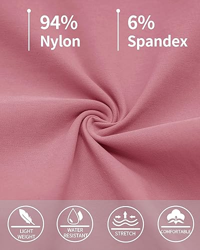 Miniatura 6 de MAGCOMSEN - Pantalones de senderismo para mujer, tipo capri y cargo, ligeros, elásticos, resistentes al agua, con 5 bolsillos para exterior