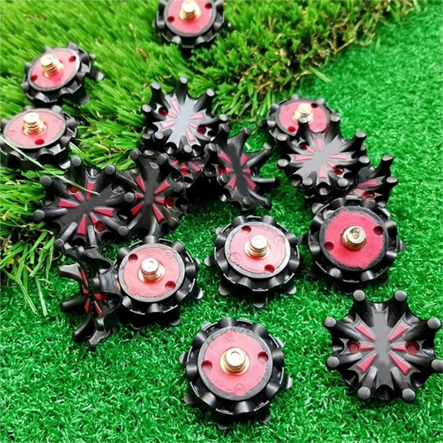 60PCS Golf Club Fast Lock Replacement - with Non-Slip Shoe Spikes & Cleats