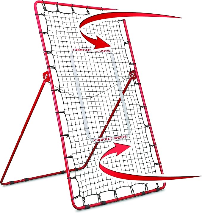 Rukket Pitch Back Baseball/Softball Rebounder Pitching and Throwing