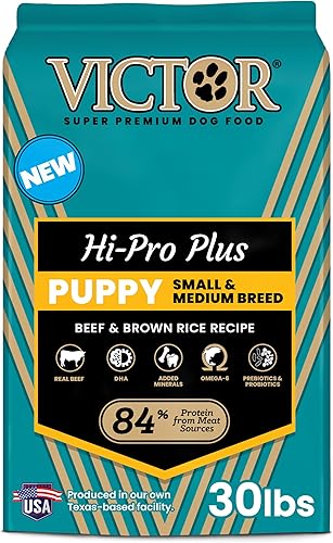Miniatura 56 de VICTOR Super Premium - Alimento para perros Hi-Pro Plus - Comida seca para perros con alto contenido de proteínas con 30% de proteínas, carne