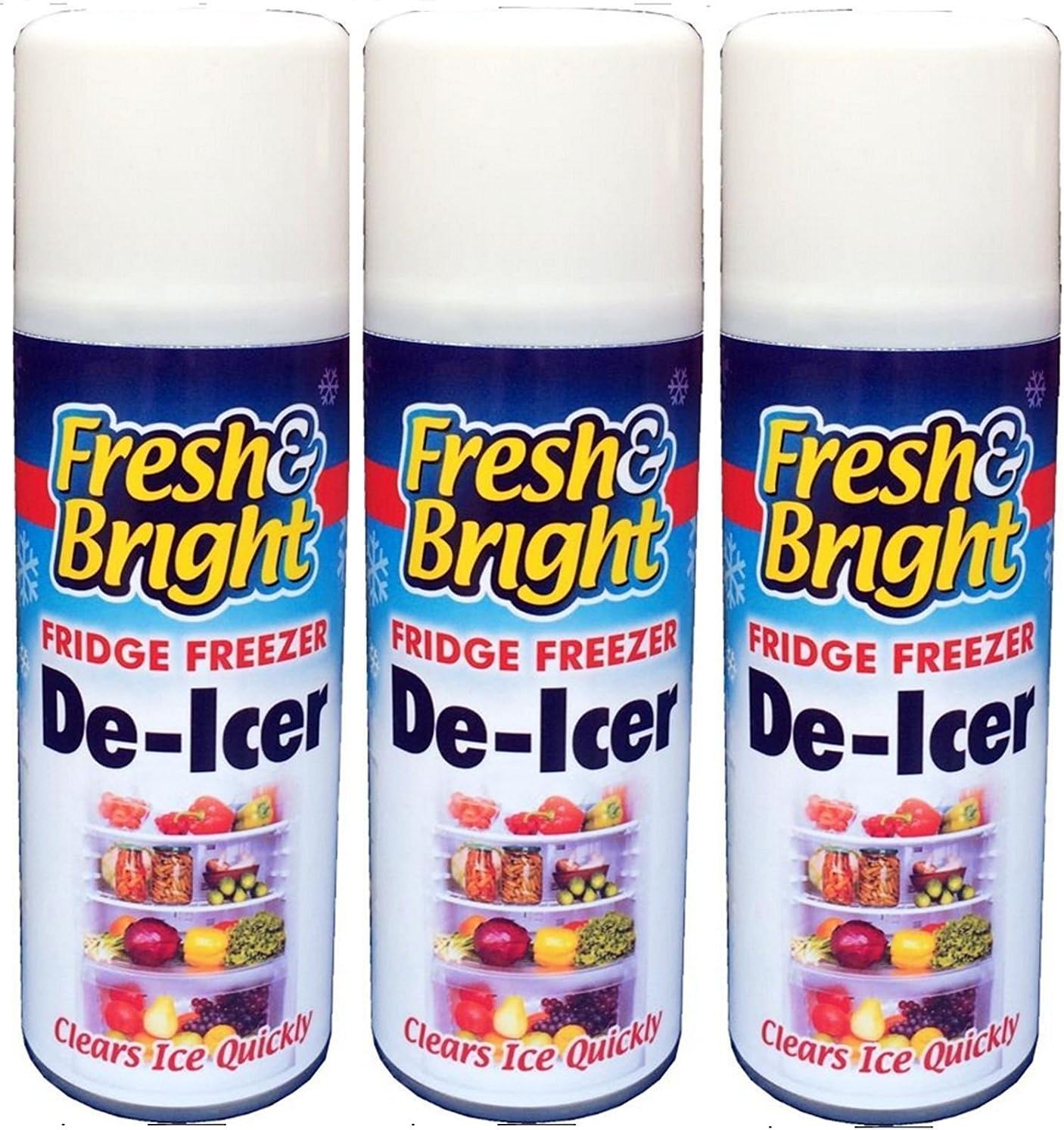 Fridge Freezer Cleaner Ice Remover DeIcer Spray 200ml AntiBacterial