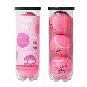 QF ENTHUSY Pink Tennis Balls, 3 Pack Tennis, Suitable for Beginner, Training, Matches & Practice Sessions, Single Can(Pink) gallery image