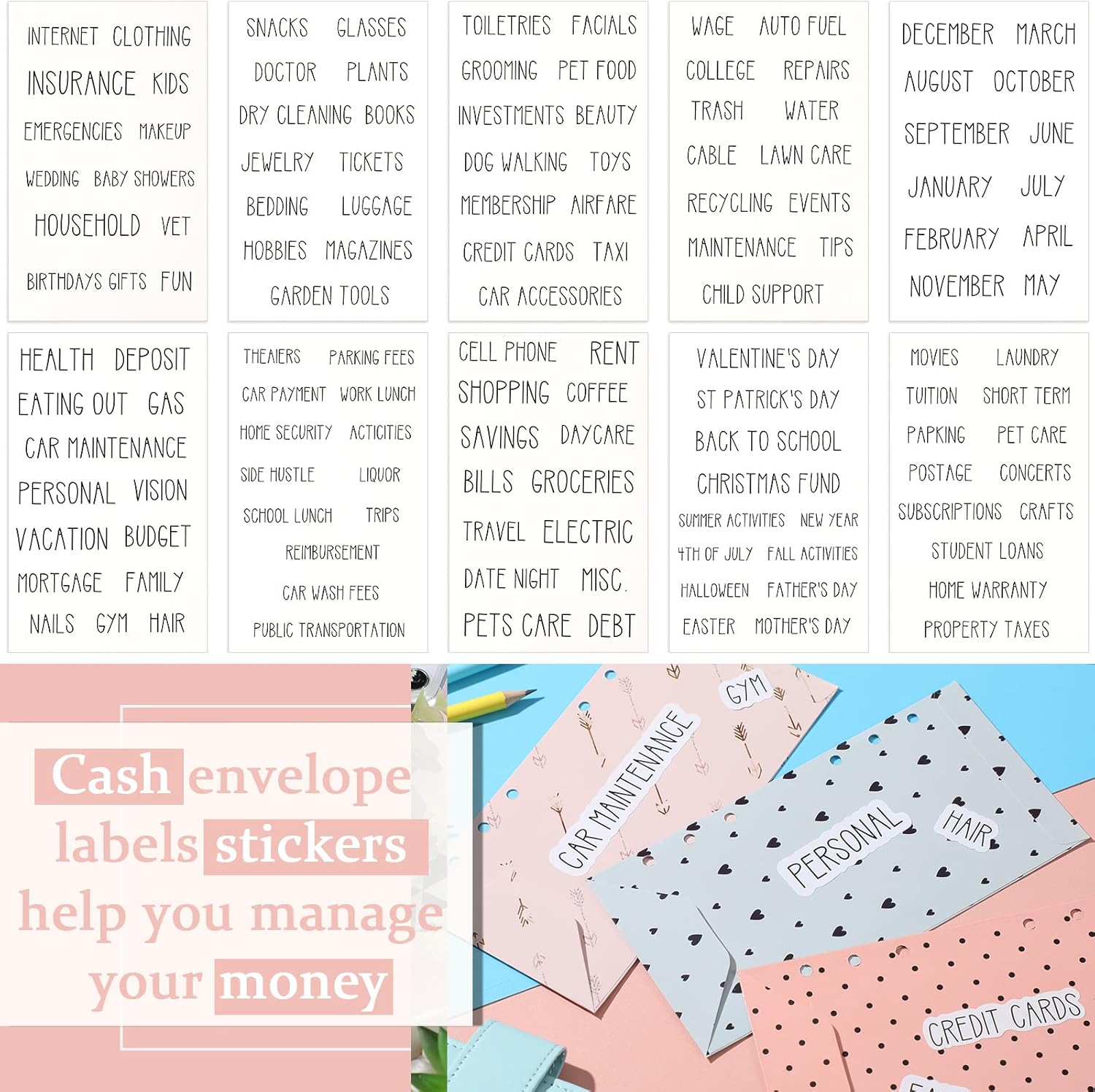 Transform Your Finances: 128-Piece Budget Planner Sticker Set Review