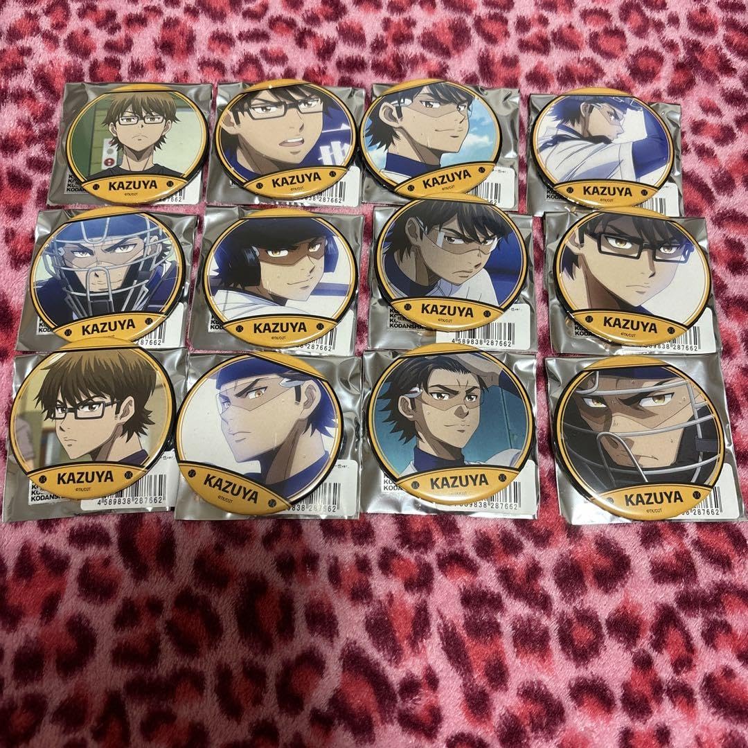 ダイヤのA 御幸 一也 アクリルカード 缶バッジ 【公式通販】