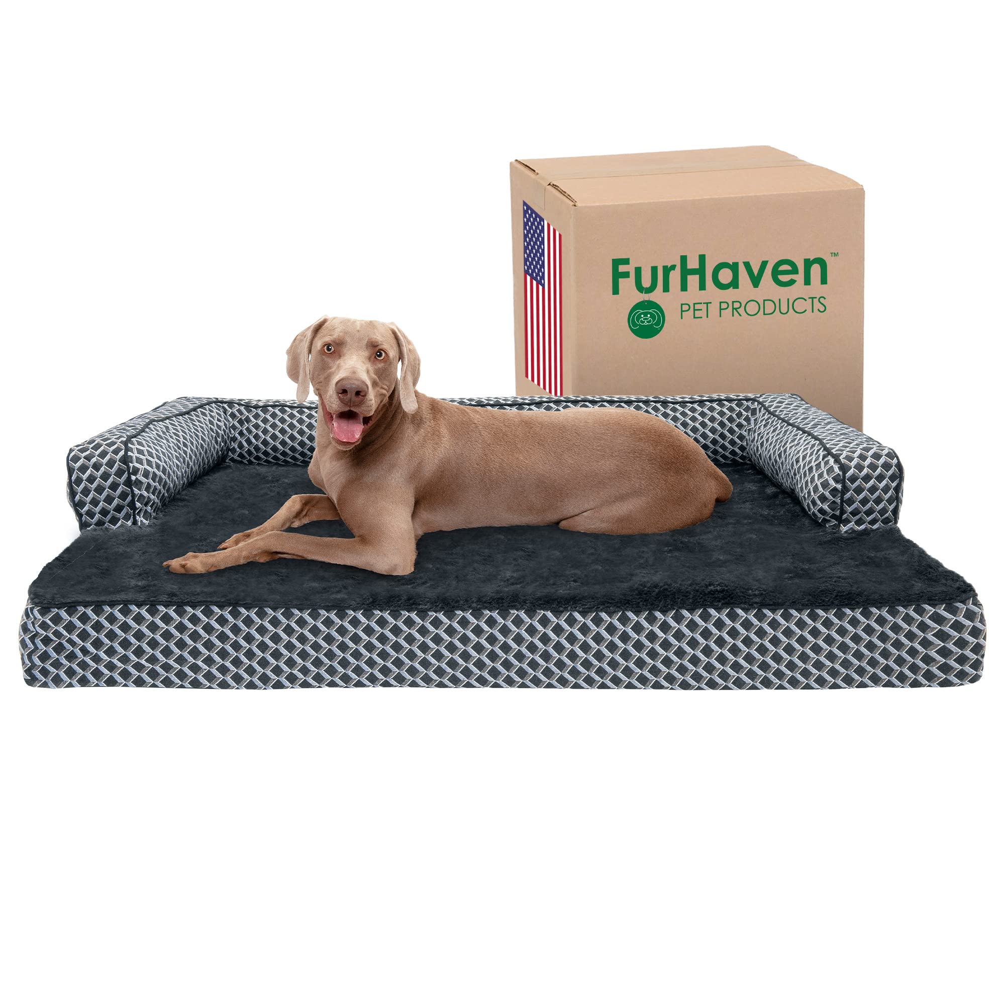Furhaven Memory Foam Dog Bed