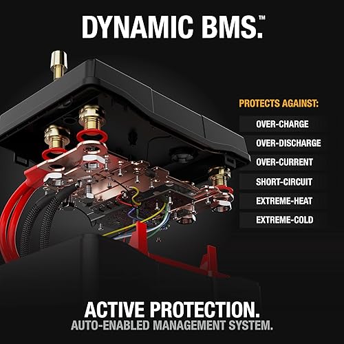 Miniatura 2 de NOCO Litio NLX31 batería de litio LiFePO4 de 12 V, doble propósito, ciclo profundo de 120 Ah + batería de arranque del grupo 31 de 1600 A, para
