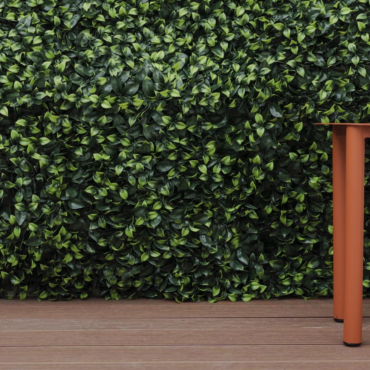 Jardín Vertical Artificial Interior y Exterior| Planta Artificial Pared | Pack 4 Paneles 50x50 cm (1m²) | Decoración Diseño Moderno | Proteccion UV | Traful | Muro Vegetal Artificial