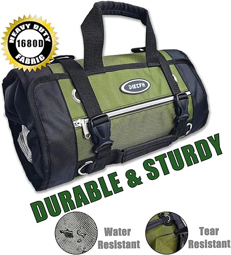 Miniatura 4 de Bolsa enrollable para herramientas, organizador de llaves, bolsas enrollables, bolsa de herramientas