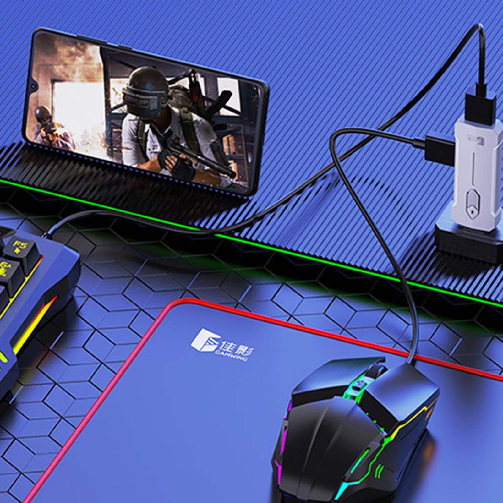 Genérico Combo mouse e tastiera ergonomica | Tastiera e mouse con retroilluminazione per set USB Plug and Play, ufficio, programmazione, streaming, meccanismo, lavoro