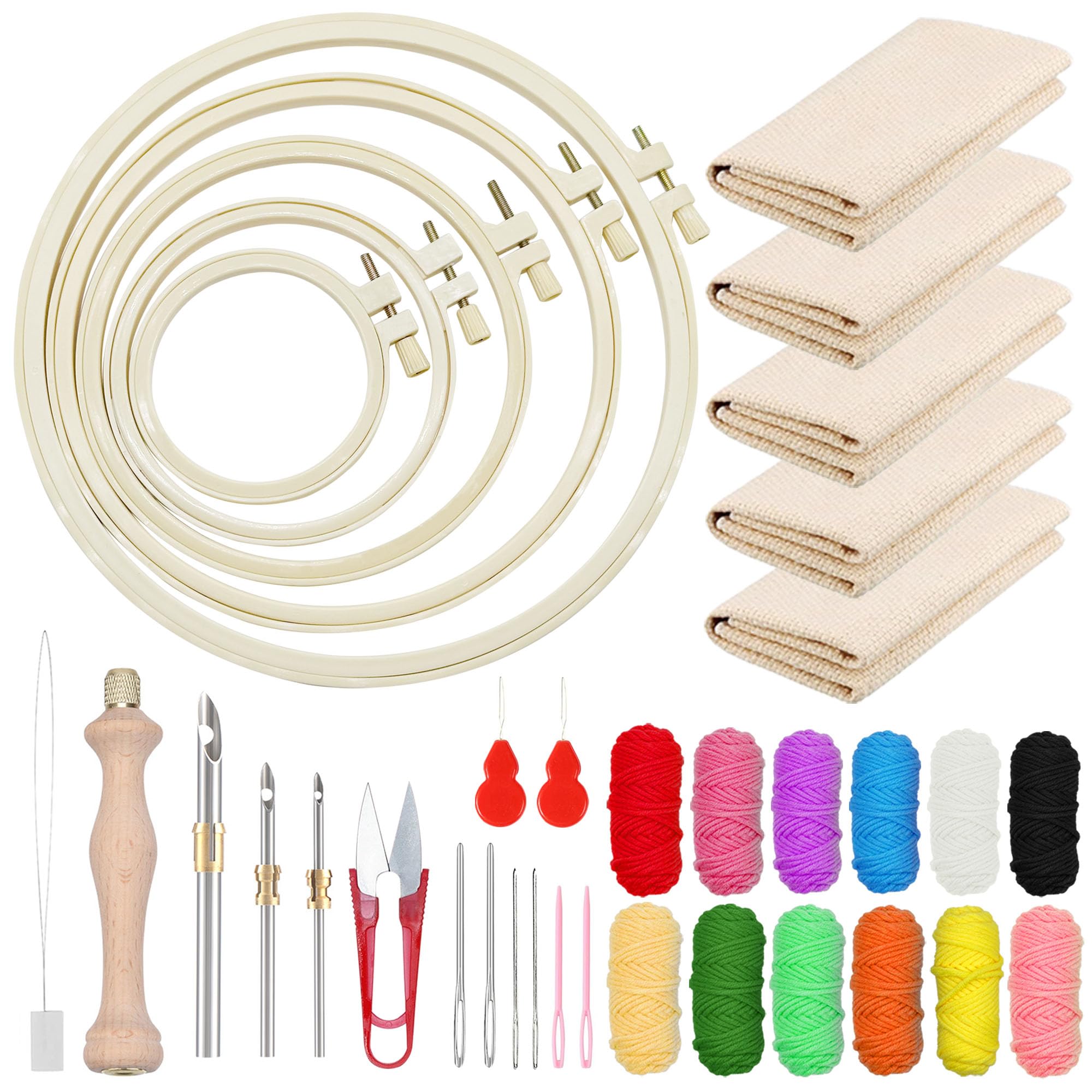 woohome punch needle broderie kit