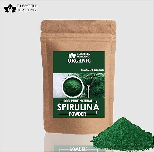 Miniatura 3 de Espirulina en polvo natural 100% pura y orgánica  7.05 onzas (7.05 oz)