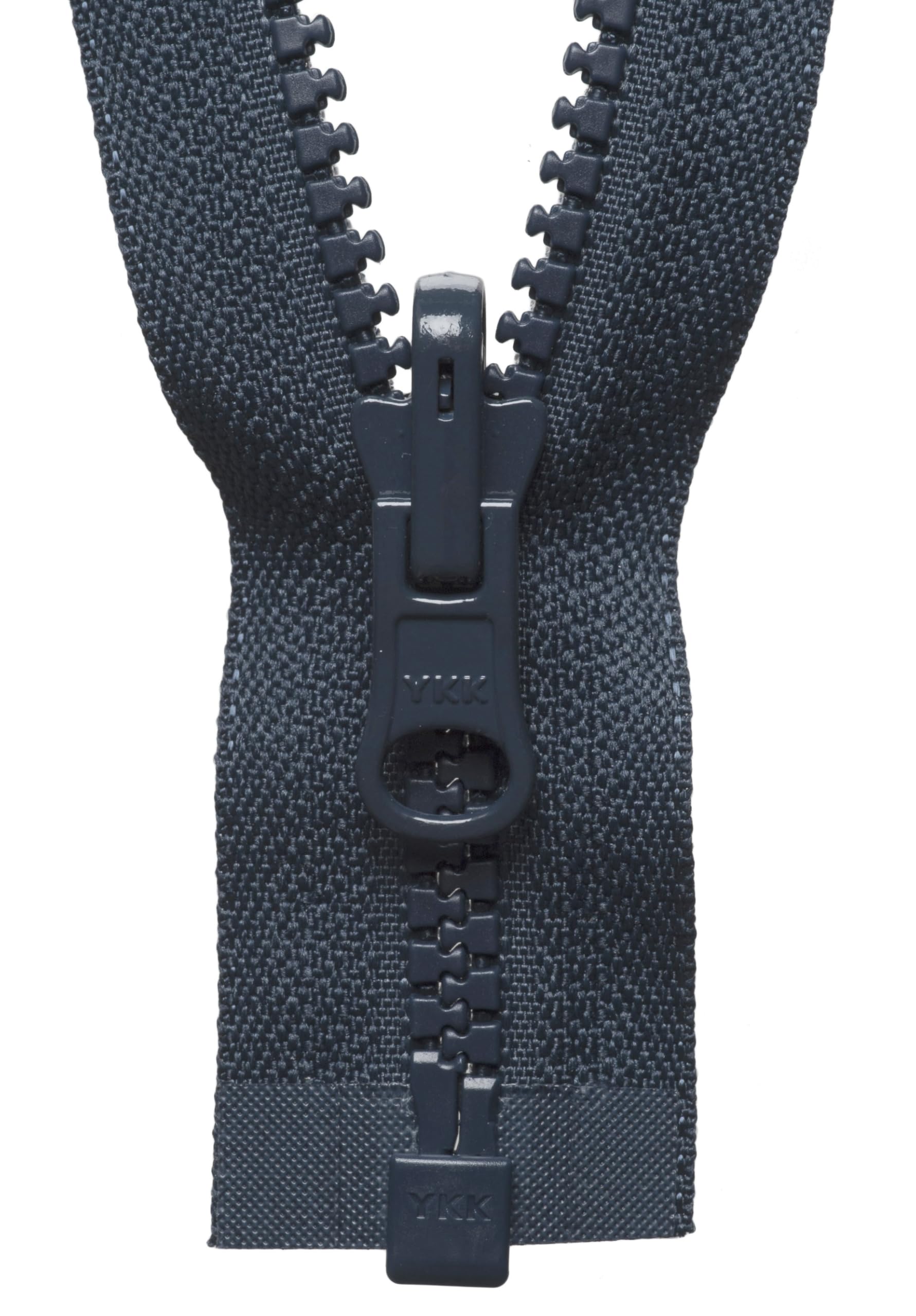Ykk Blue 26"/ 66Cm Vislon Flip Over Zip: Dark Navy