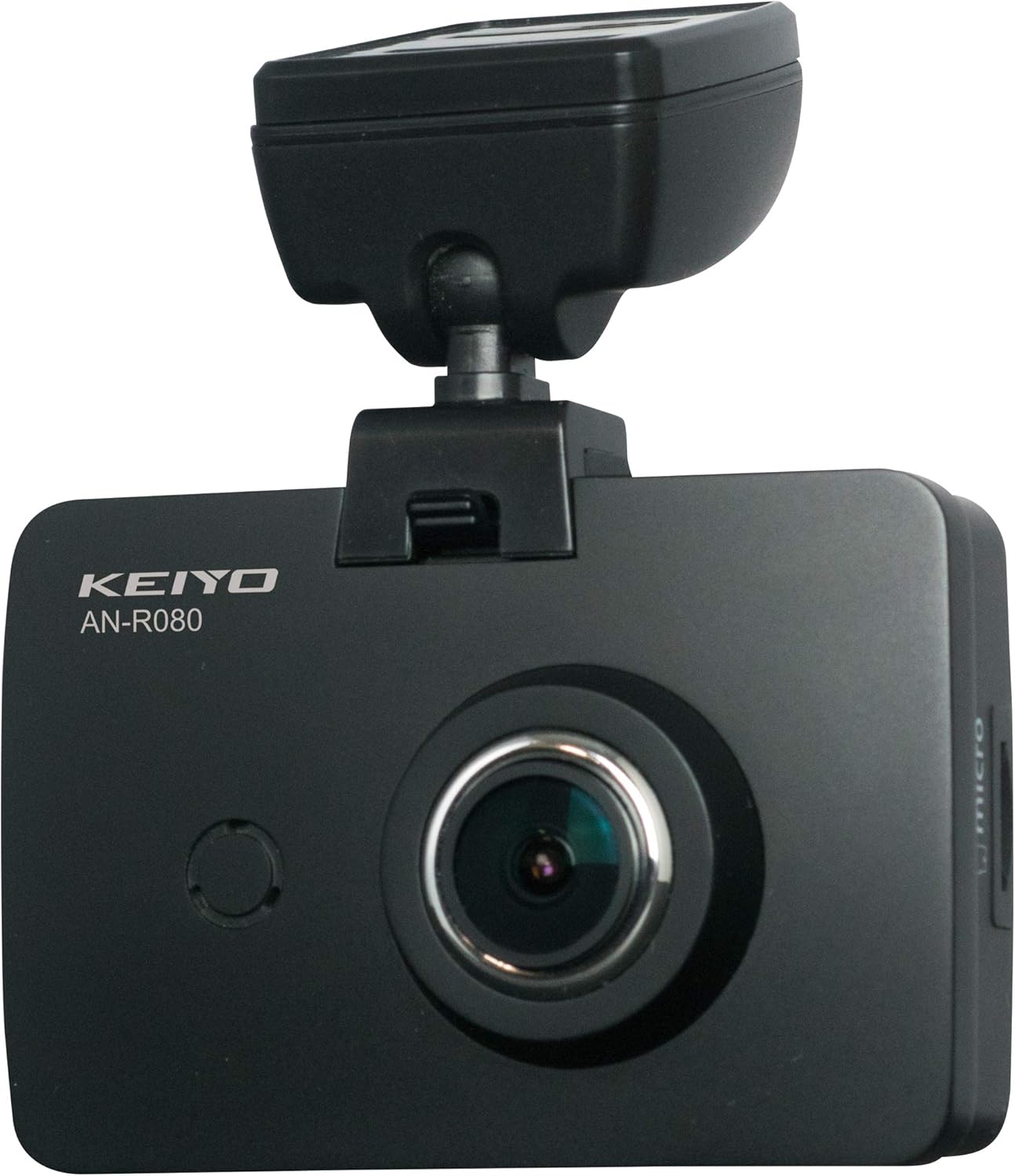 KEIYO ドライブレコーダー 前後カメラ 夜間に強いSTARVISセンサー搭載 WDR&HDRダブル搭載 3.0インチ大型IPS液晶モニター 前後フルハイビジョン録画 GPS内蔵ブラケットで取付簡単 AN-R080