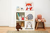 Vista 8 de 3 Sprouts Toy Storage Organizer: Toy Box Cube Organizer for Playroom, Nursery - Foldable Storage Bin - Sheep