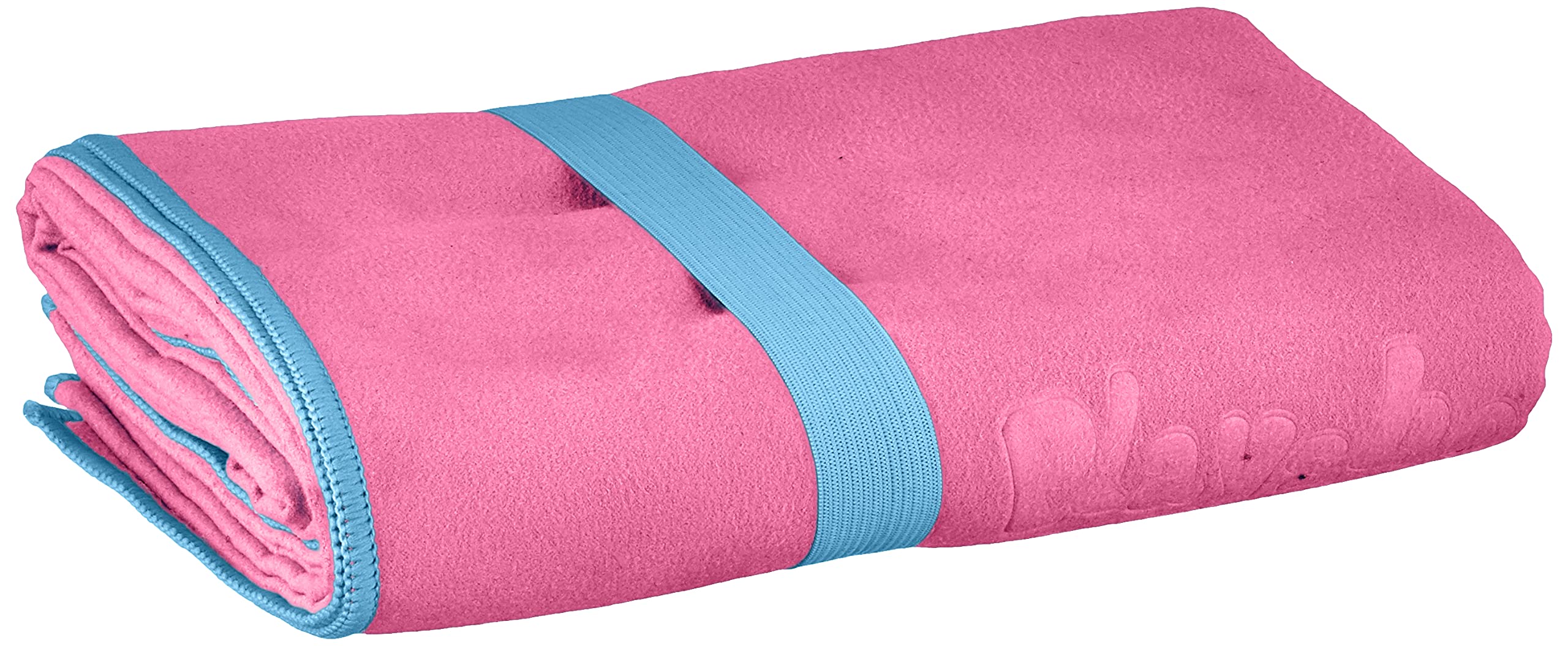 Playshoes Unisex Multifunctional Towel, Microfibre Bath Towel Portable Blanket, Pink, 80 x 160 cm