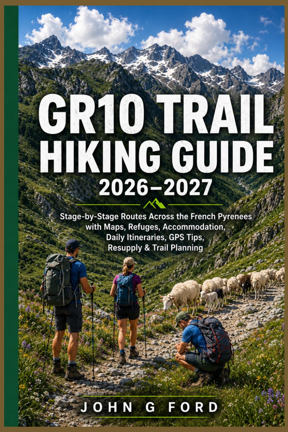 GR10 Trail Hiking Guide 2026–2027: Stage-by-Stage Routes Across the French Pyrenees with Maps, Refuges, Accommodation, Daily Itineraries, GPS Tips, Resupply & Trail Planning