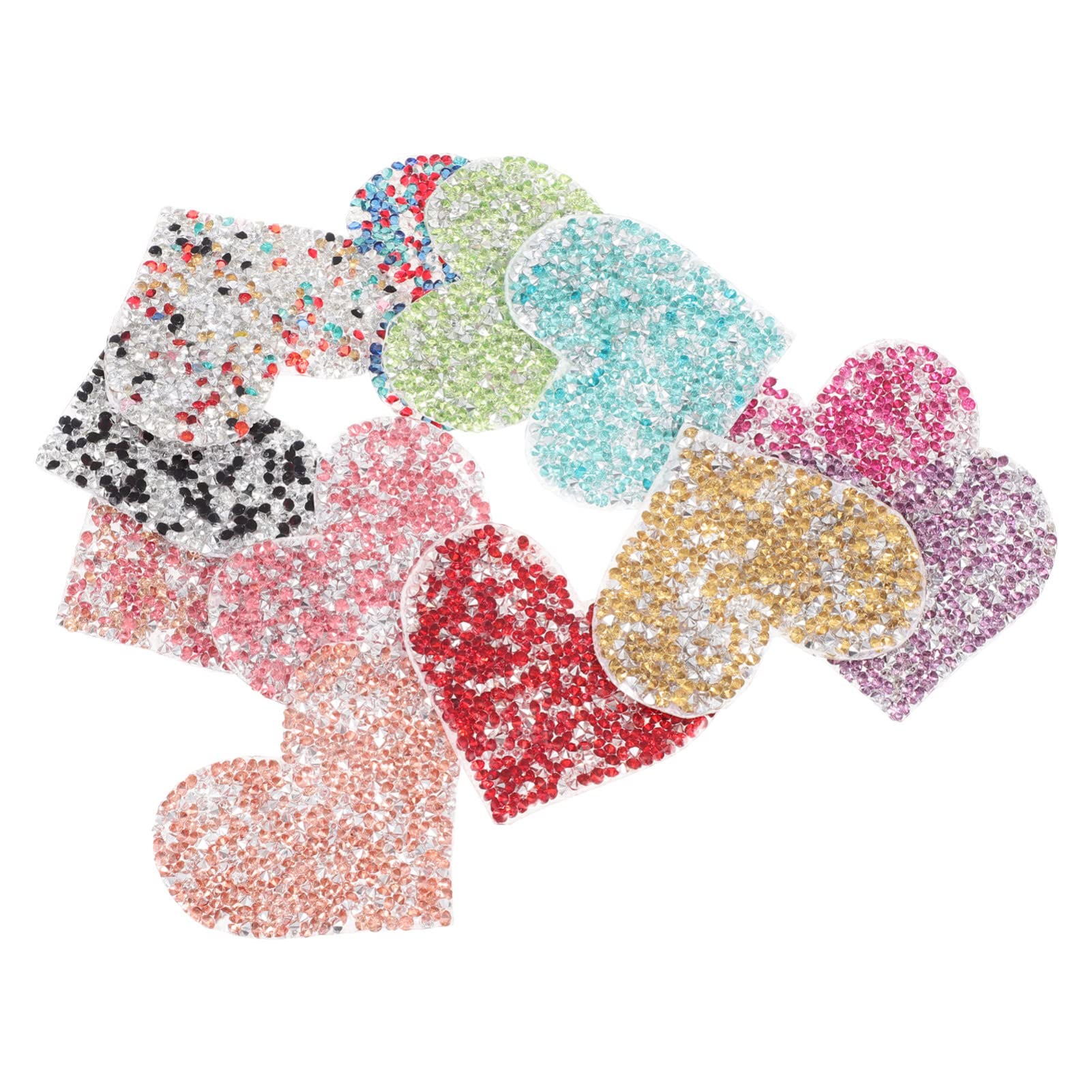 MAGICLULU 36pezzi Toppe Termoadesive Per Abbigliamento Borse e Applique Te Per Riparazioni e Decorazioni Fashion