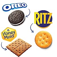 Vista 4 de Paquete variado de galletas OREO, RITZ & Honey Maid, tamaño familiar
