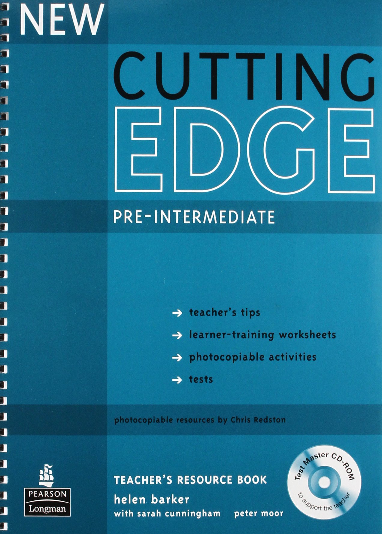 New Cutting Edge Pre-Intermediate Teachers Book and Test Master CD-Rom Pack