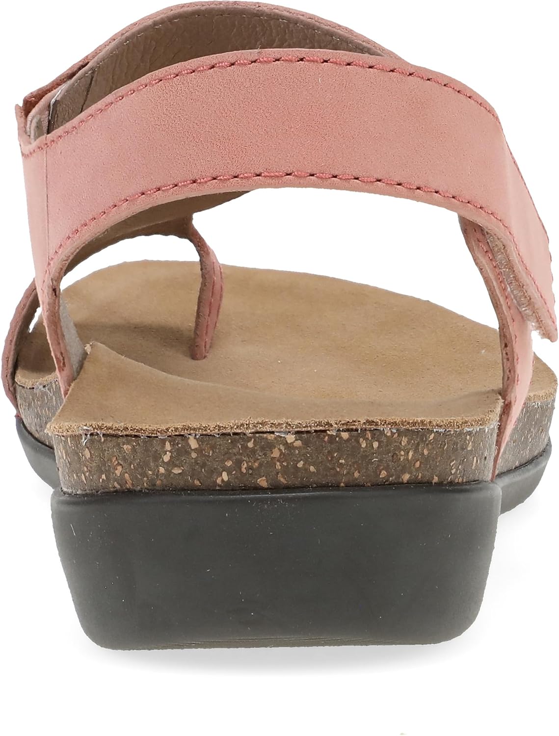 Dansko Reece Sandal for Women - Memory Foam and Cork Footbed for Comfort and Arch Support - Lightweight Rubber Outsole for Long-Lasting Wear with Hook & Loop Strap