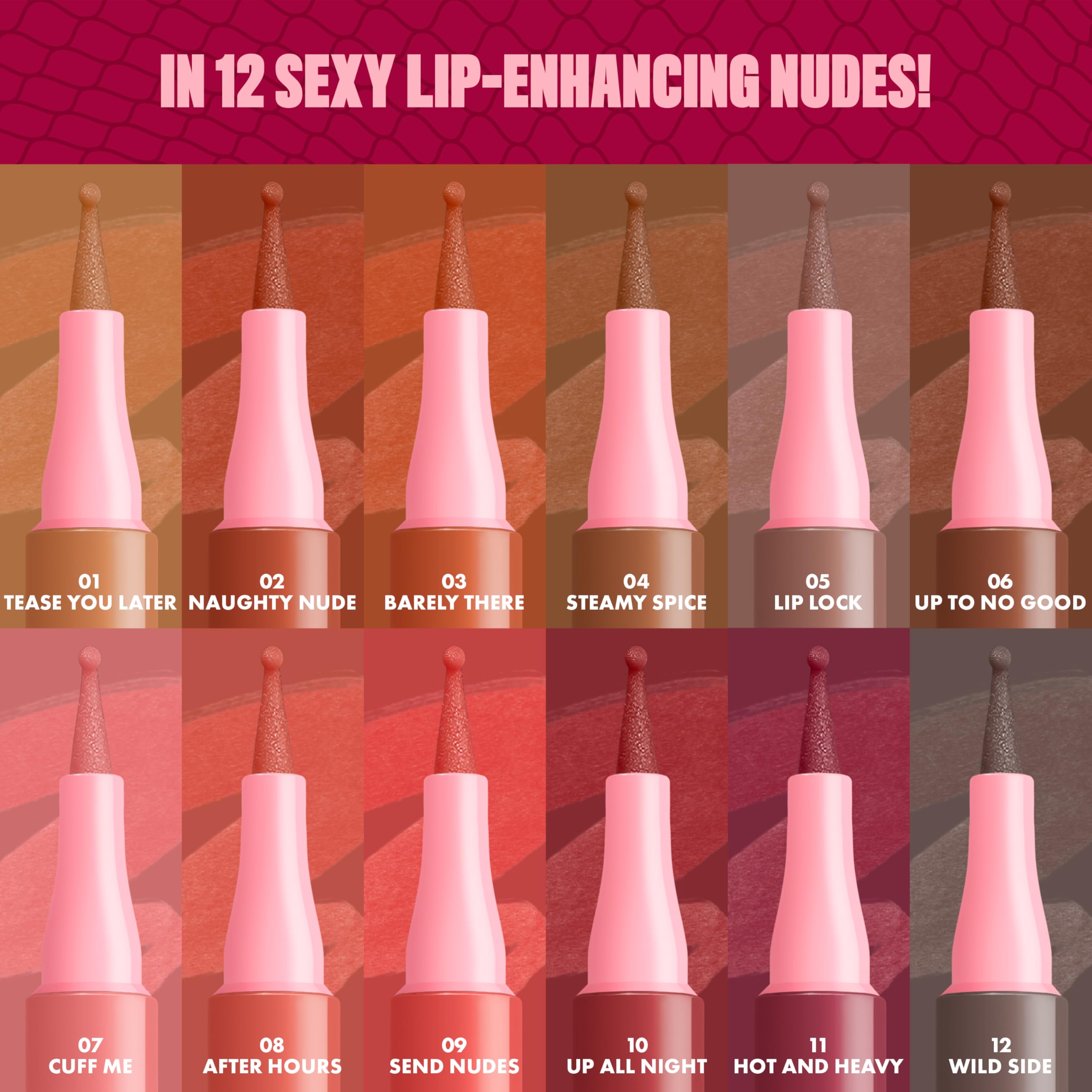 NYX Professional Makeup Lip Lingerie Lip Liner Stain Seamless All Day Stain Waterproof Up to no good