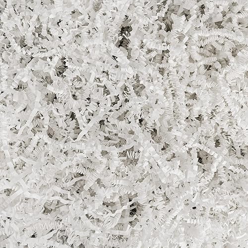 Uptotop Supply - Relleno de papel de corte arrugado para envolver regalos, cumpleaños, Navidad, Acción de Gracias, boda, día de la madre, color