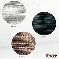 Vista 7 de American Fishing Wire Surflon Micro Supreme Nylon recubierto 7x7 de acero inoxidable, líder en alambres anudables para pesca en agua salada, pesca