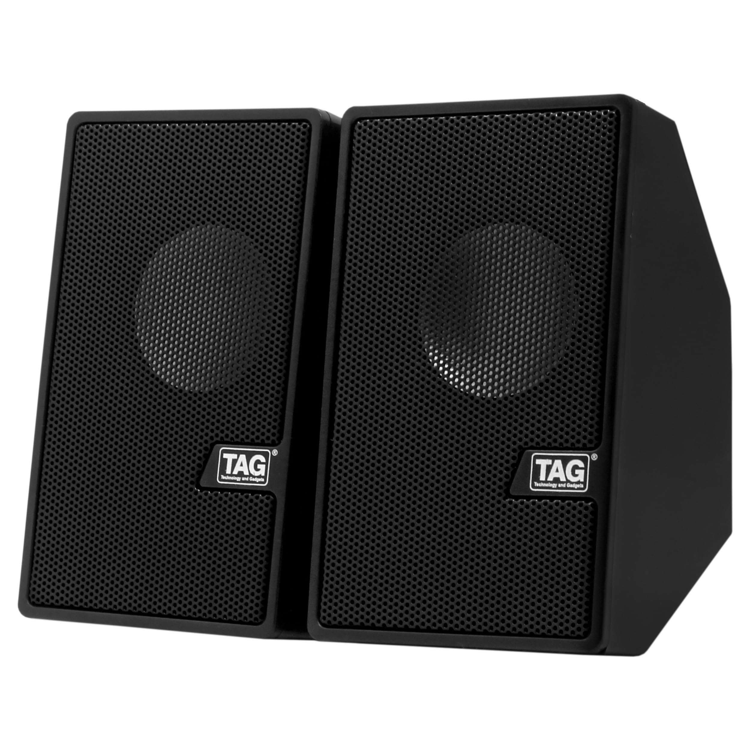 TAG DP-500 Stereo 2.0 Multimedia Speakers | 2x3W | USB Input, 3.5mm AUX Support | in-line Volume Control | Made for Desktop, PC, Laptop, Tablet, Mobile (Black) (B0C3RL2R5D) Amazon Price History, Amazon Price Tracker