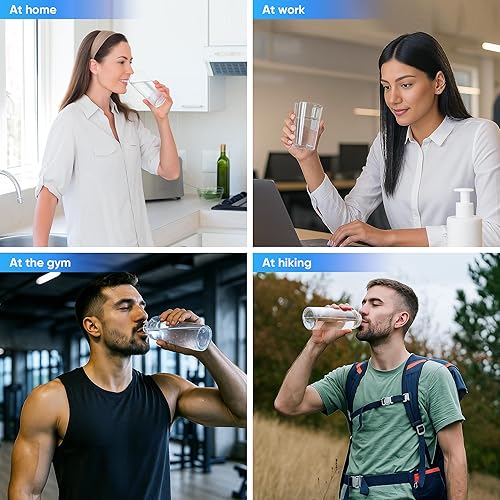 Miniatura 6 de Tabletas de hidrógeno molecular, tabletas H2 de 8 ppm para agua, tabletas de agua de hidrógeno para mejorar la hidratación y energía, píldoras de