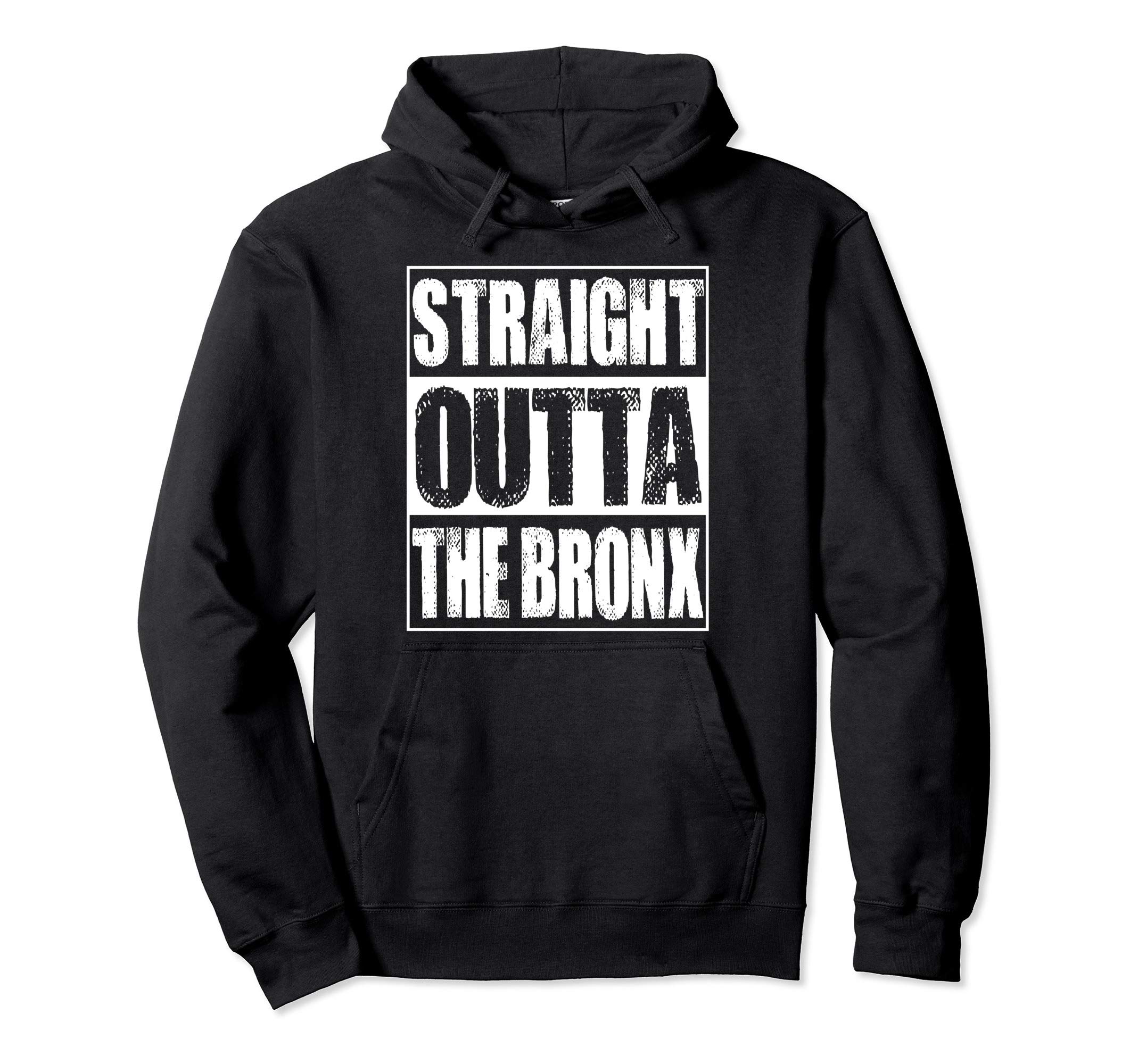 Vintage Straight Outta The Bronx Gift Pullover Hoodie