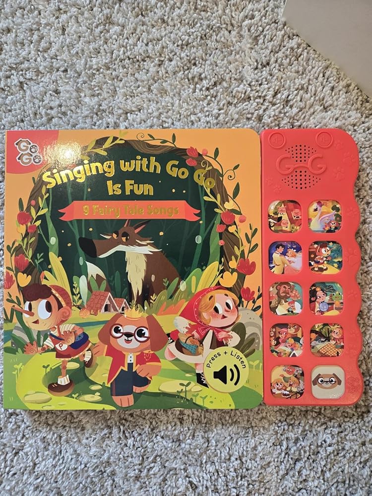 9 Fairy Tale Songs Children's Sound Book