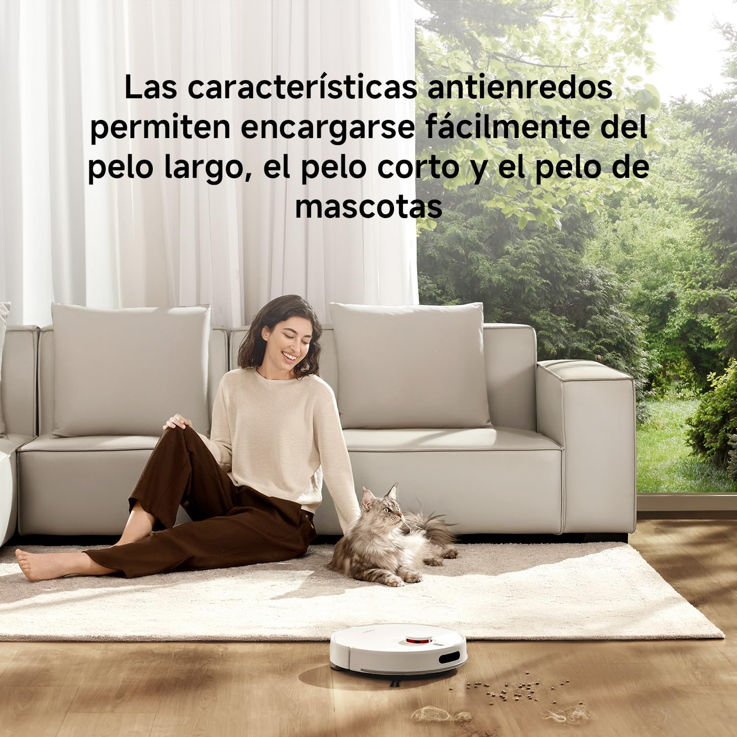XIAOMI Robot Vacuum H40, 10000Pa, LDS navegación, mapeo Inteligente, Cepillo Anti-enredos, Vaciado automático, hasta 180 min de autonomía, Compatible Home y Control por Voz. - 5
