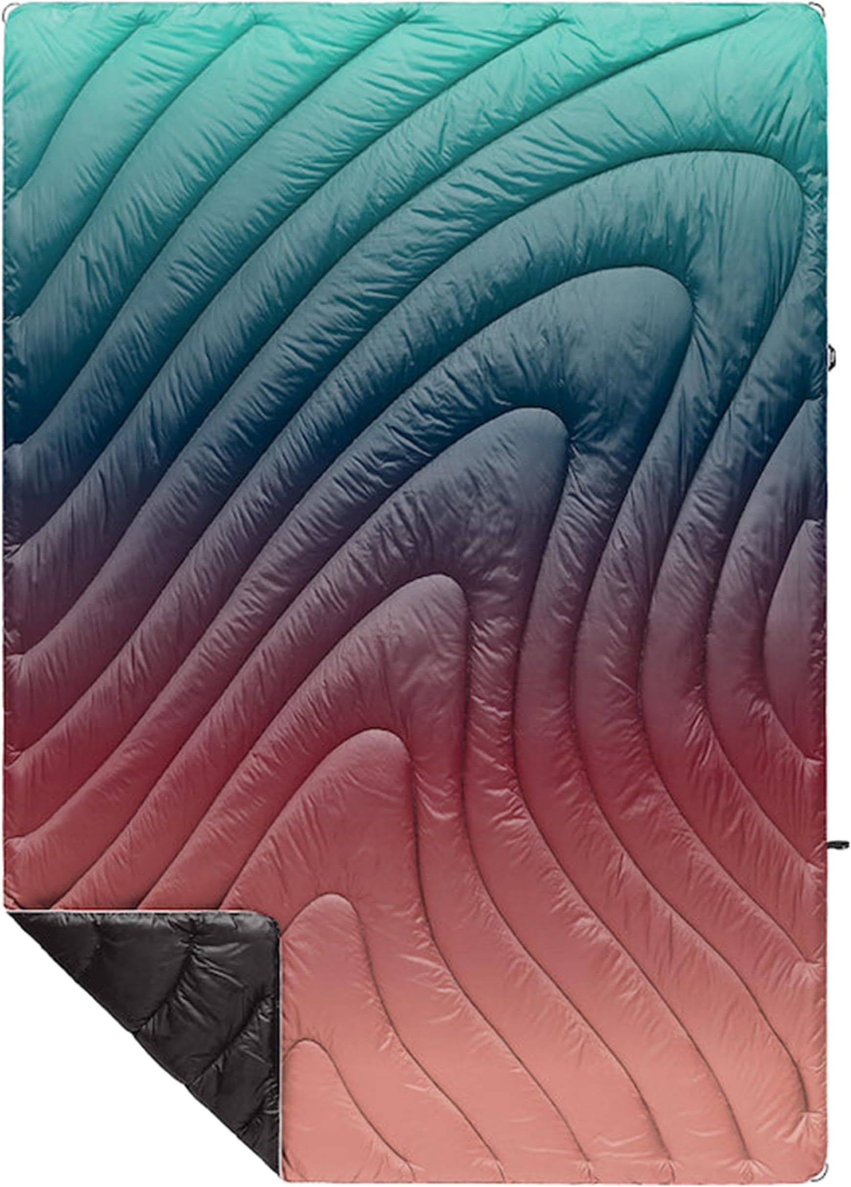 Original Puffy Blanket - Warm, Water-Resistant Camping Blanket with 100% Recycled Synthetic Insulation, 52"x75", Original Puffy V1, Arizona Fade
