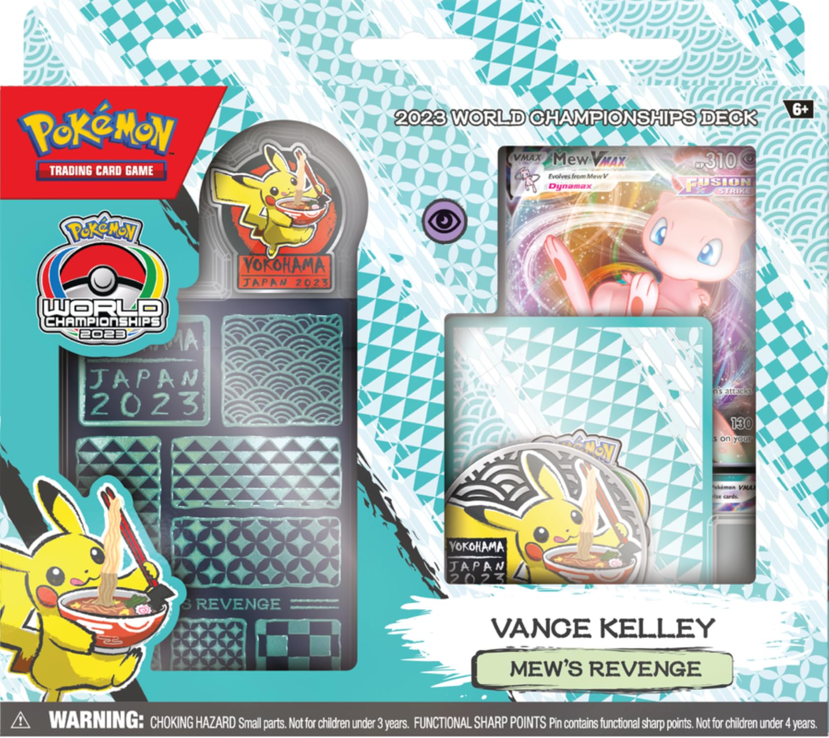 Amazon.com: Pokemon TCG: 2023 World Championship Deck Vance Kelley