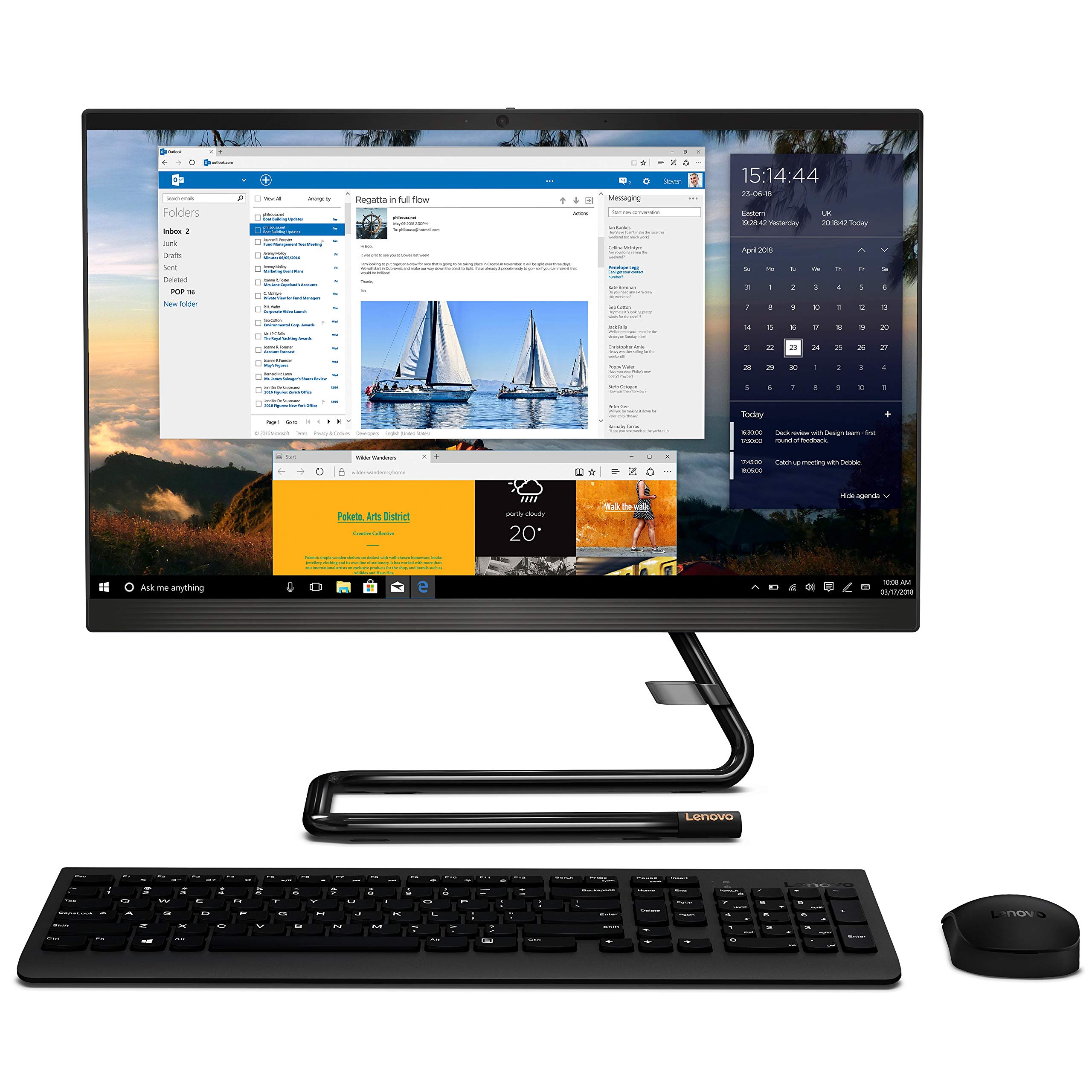 Lenovo IdeaCentre AIO 3 54.61cm (21.5