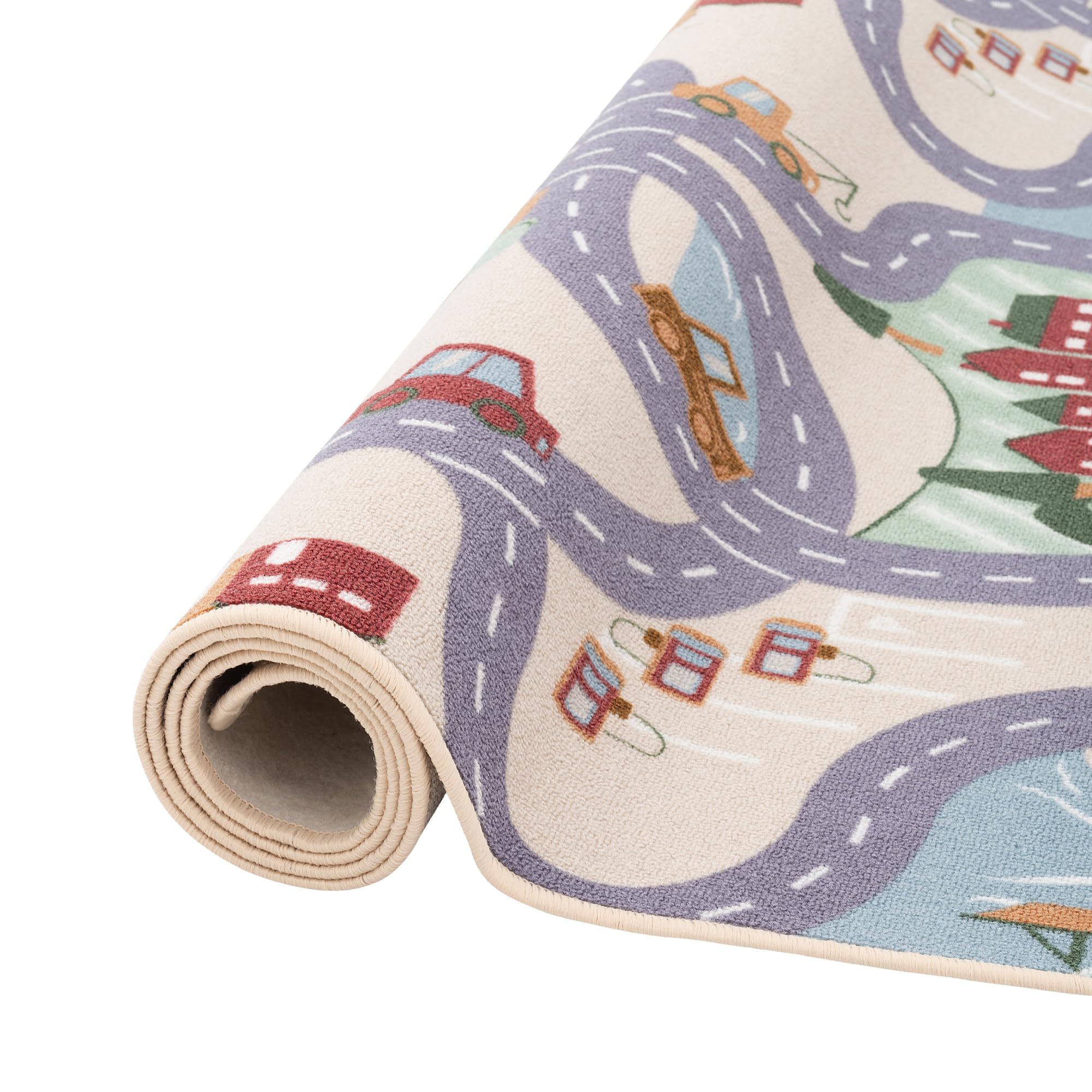 Snapstyle Tapis pour Enfants Tapis de Jeu Grand Choix Tapis de Rue Facile d'entretien résistant Chambres d'enfants
