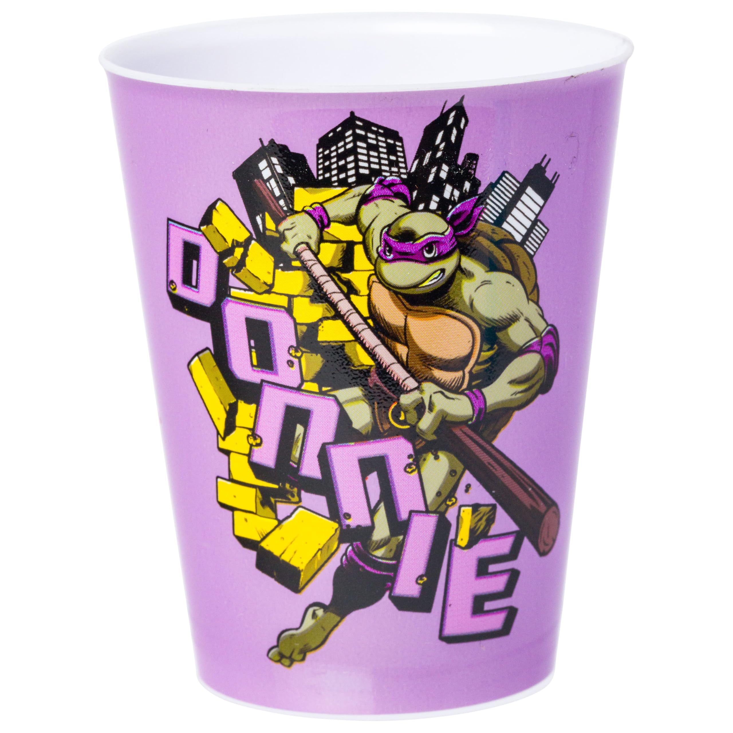 Silver Buffalo TMNT Brick Names Mini-Becher-Set, 42,5 ml, Kunststoff, 4 Stück