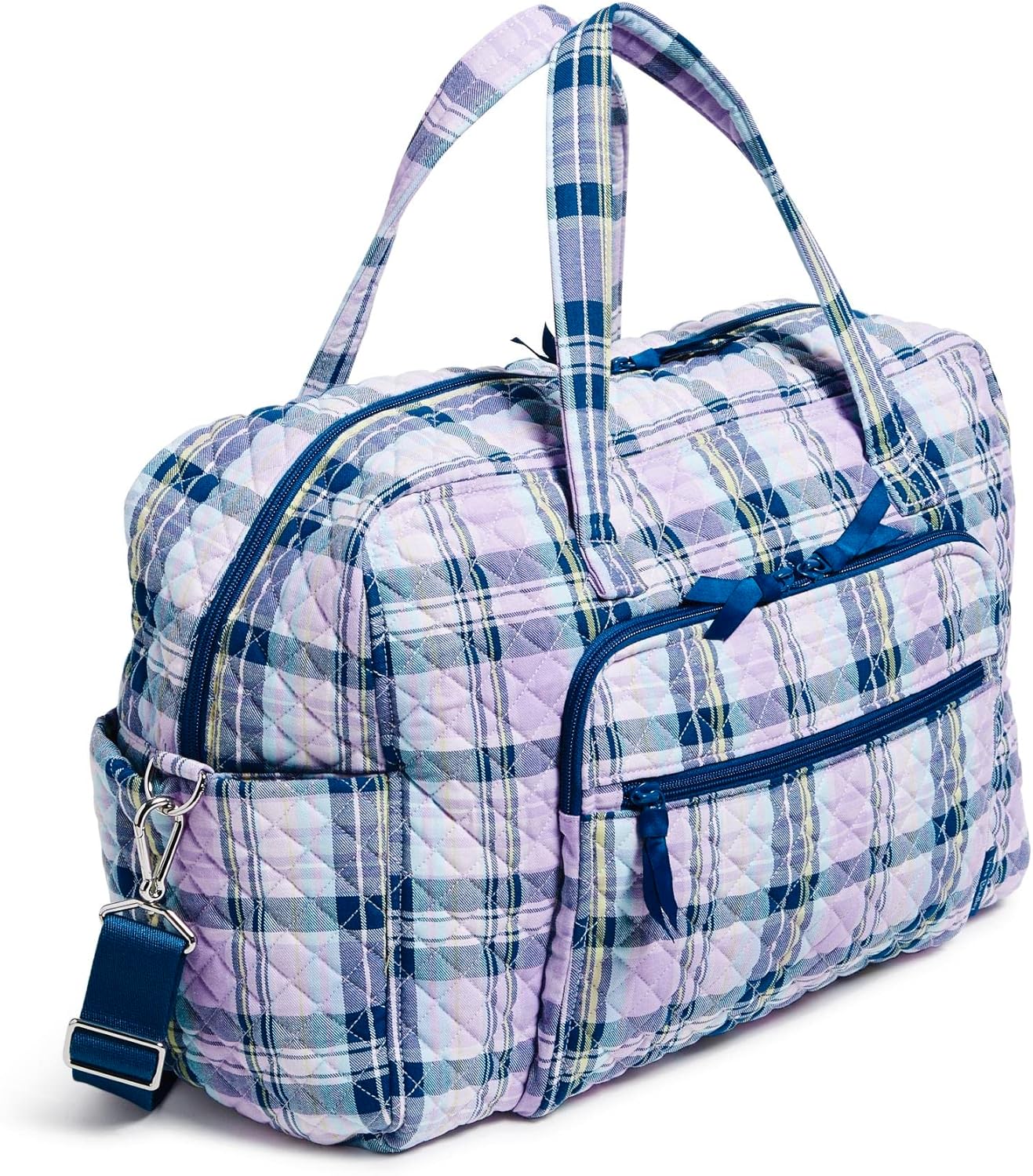 womens Cotton Weekender Travel Bag - Image 2
